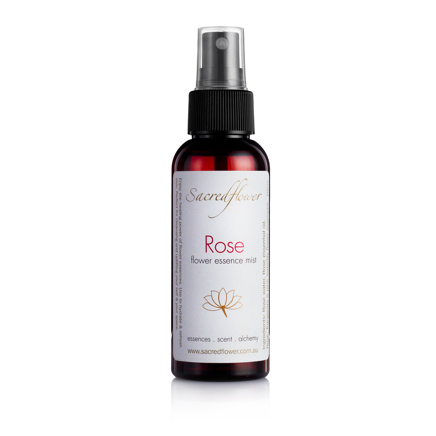 Rose flower essence mist